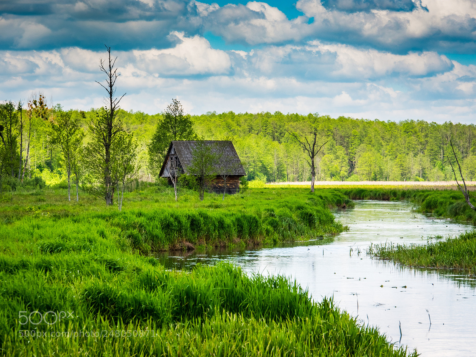 Panasonic Lumix DC-GH5 sample photo. House by the river photography