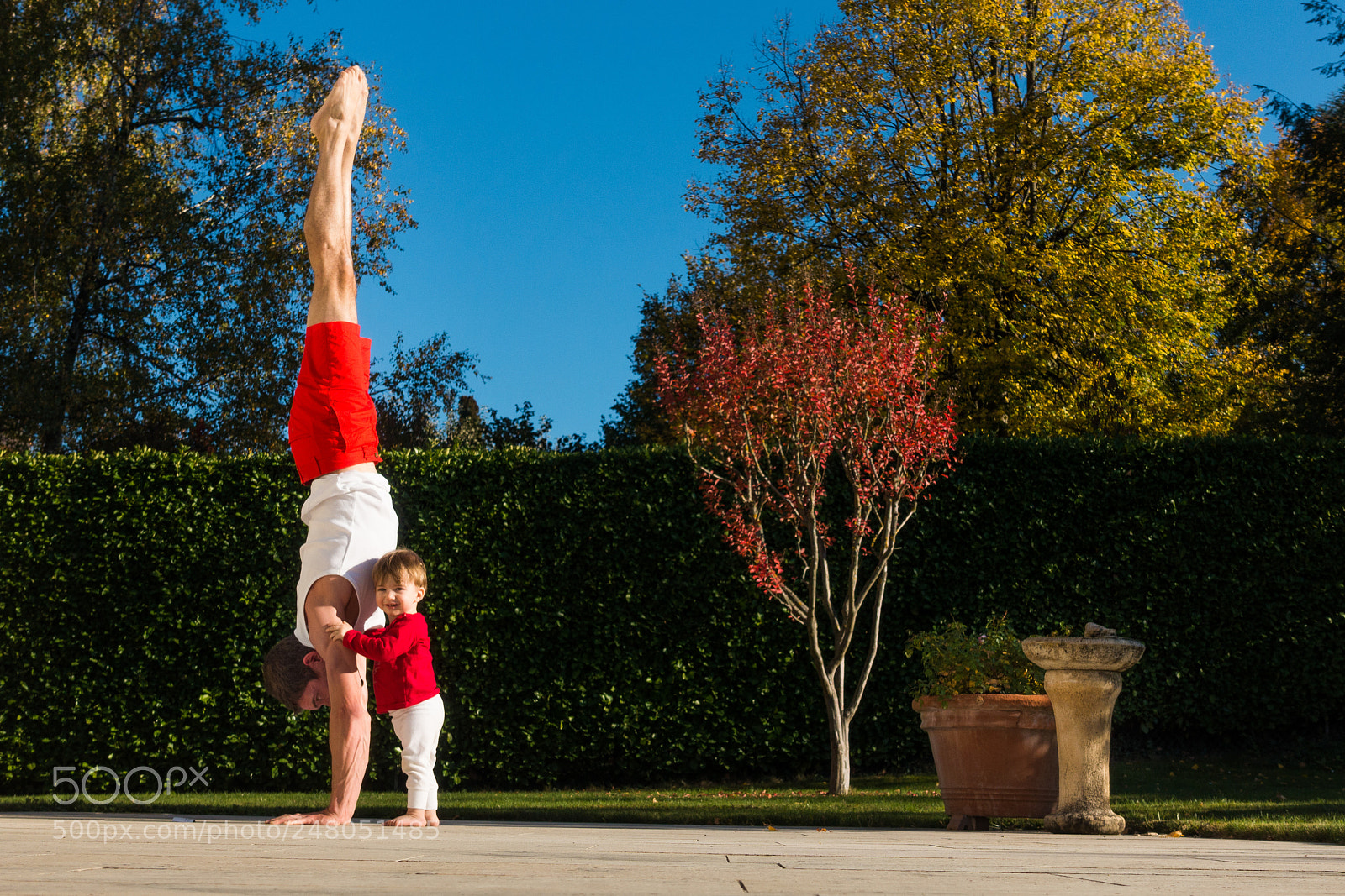 Sony Cyber-shot DSC-RX100 III sample photo. Timéo standing handstand photography