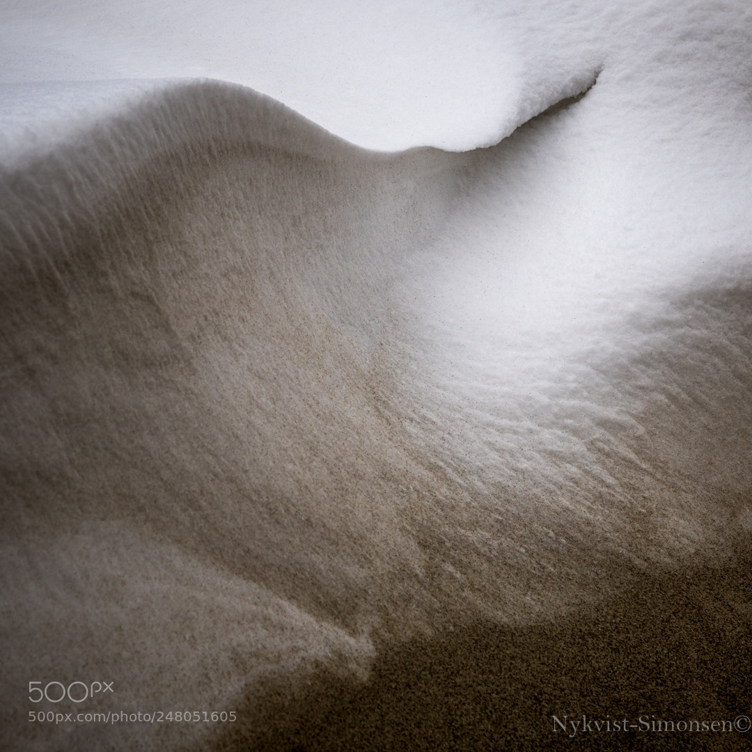 Nikon D850 sample photo. Sand/snow i photography