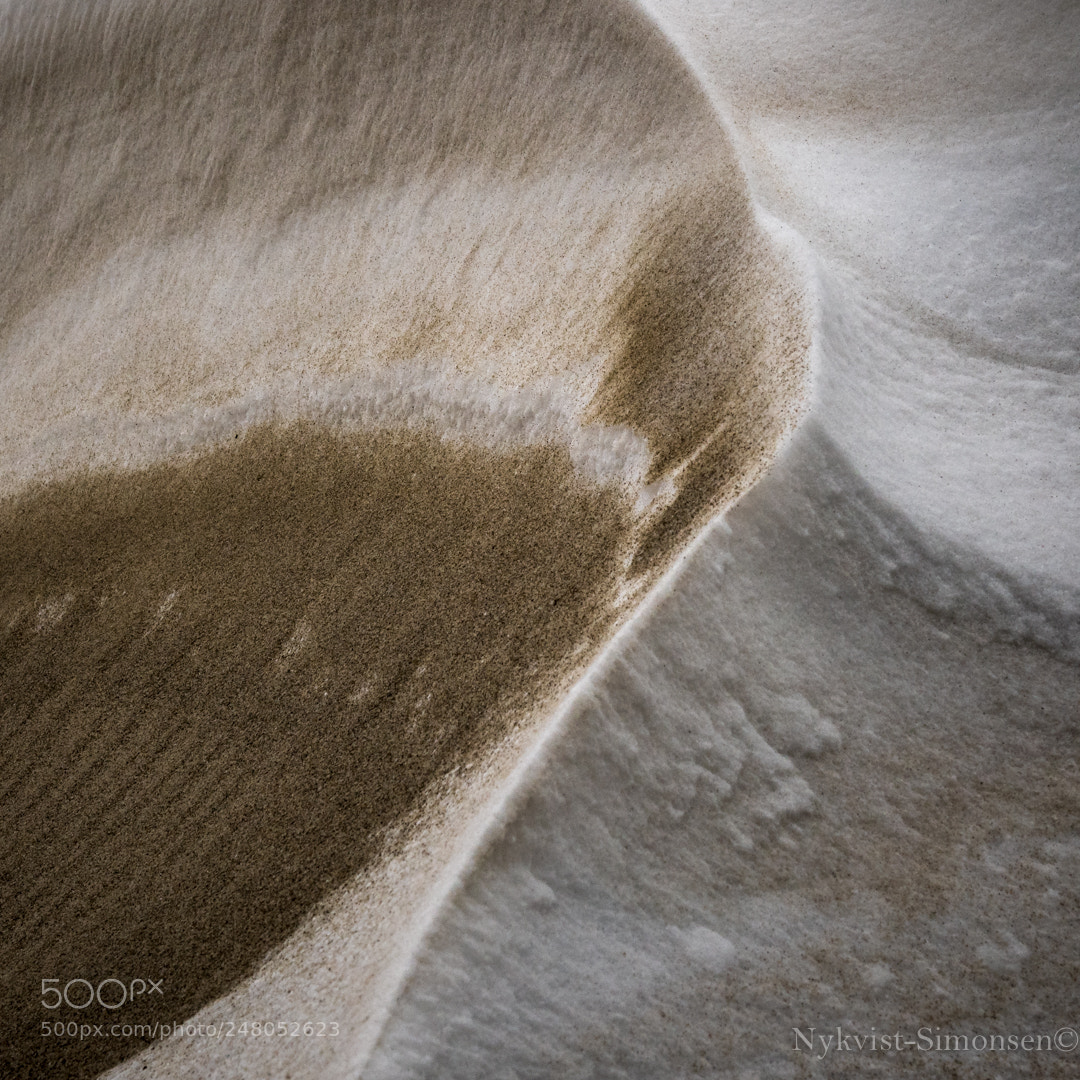 Nikon D850 sample photo. Sand/snow iii photography