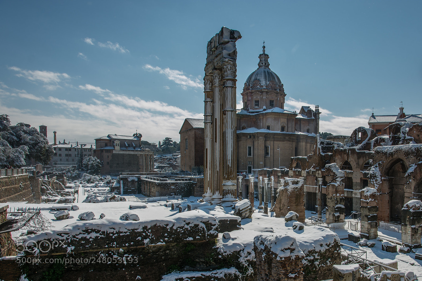 Nikon D7100 sample photo. Foro romano con la photography