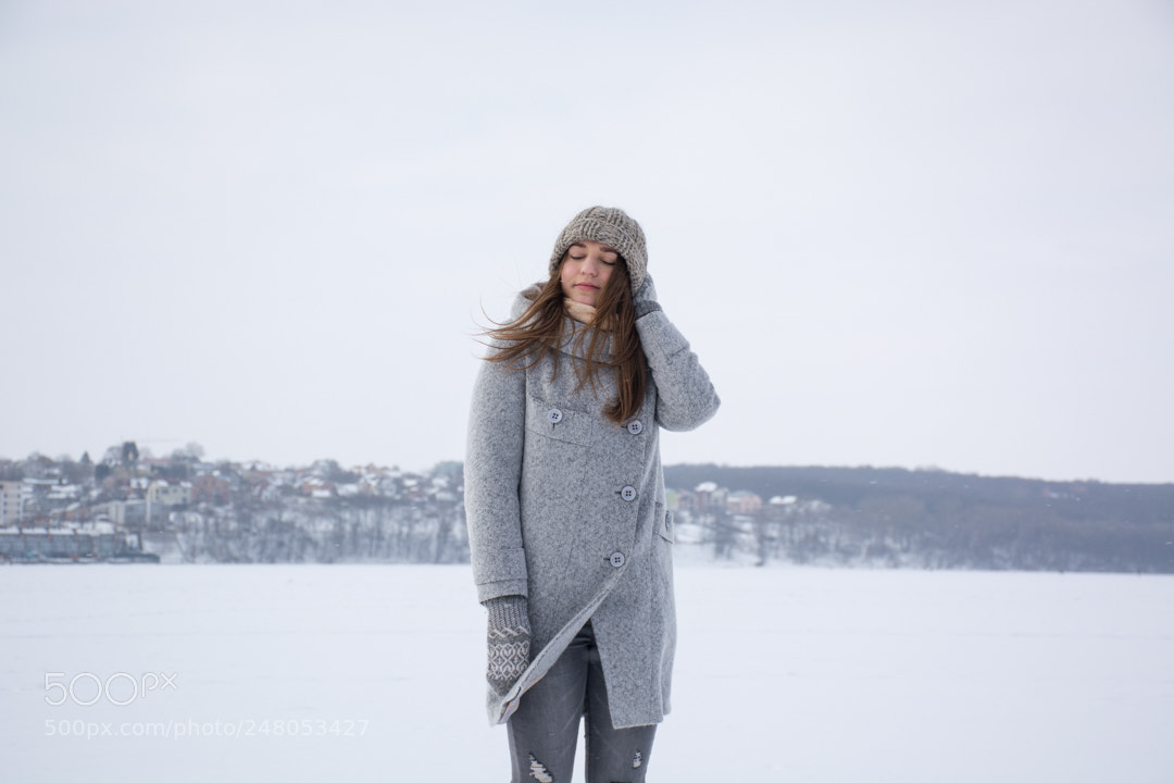 Nikon D5200 sample photo. Winter ternopil, ukraine photography
