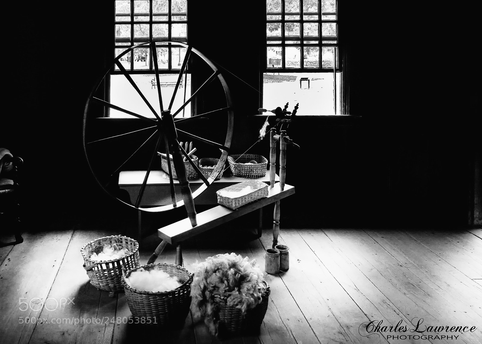 Canon EOS 20D sample photo. Spinning wool photography