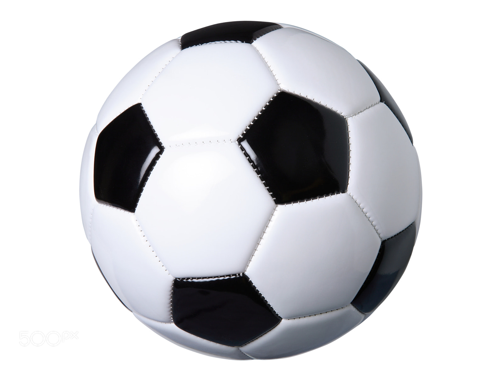 Canon EOS 5D sample photo. Soccer ball isolated on photography