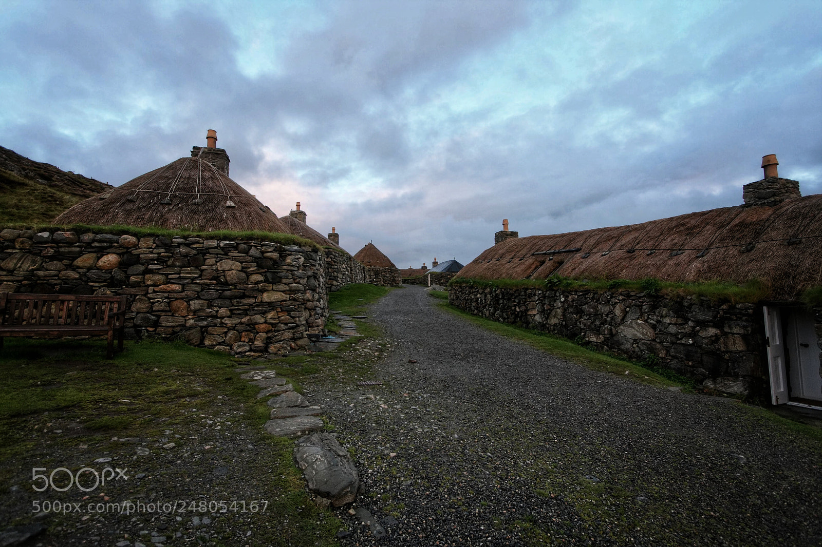 Canon EOS 40D sample photo. Blackhouse village, lewis photography