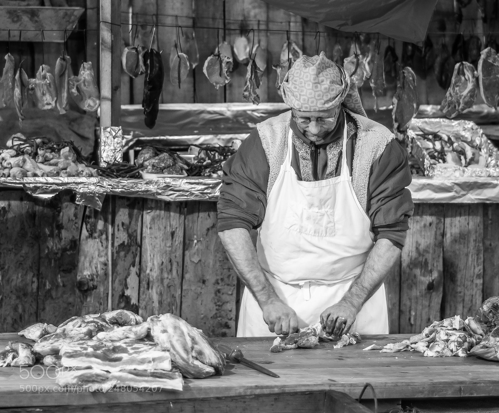 Nikon D7200 sample photo. The butcher photography