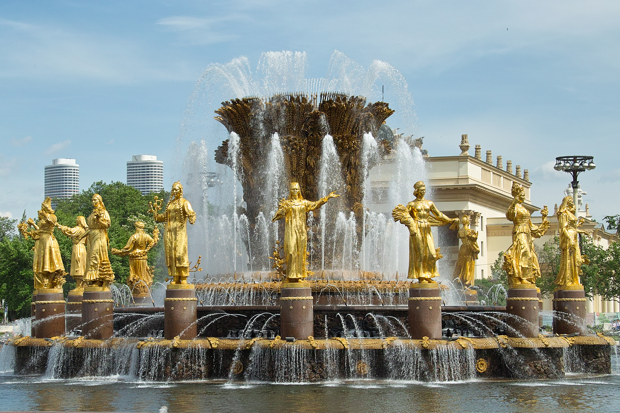 Sigma SD15 sample photo. Russia. moscow. fountain of friendship of peoples. photography
