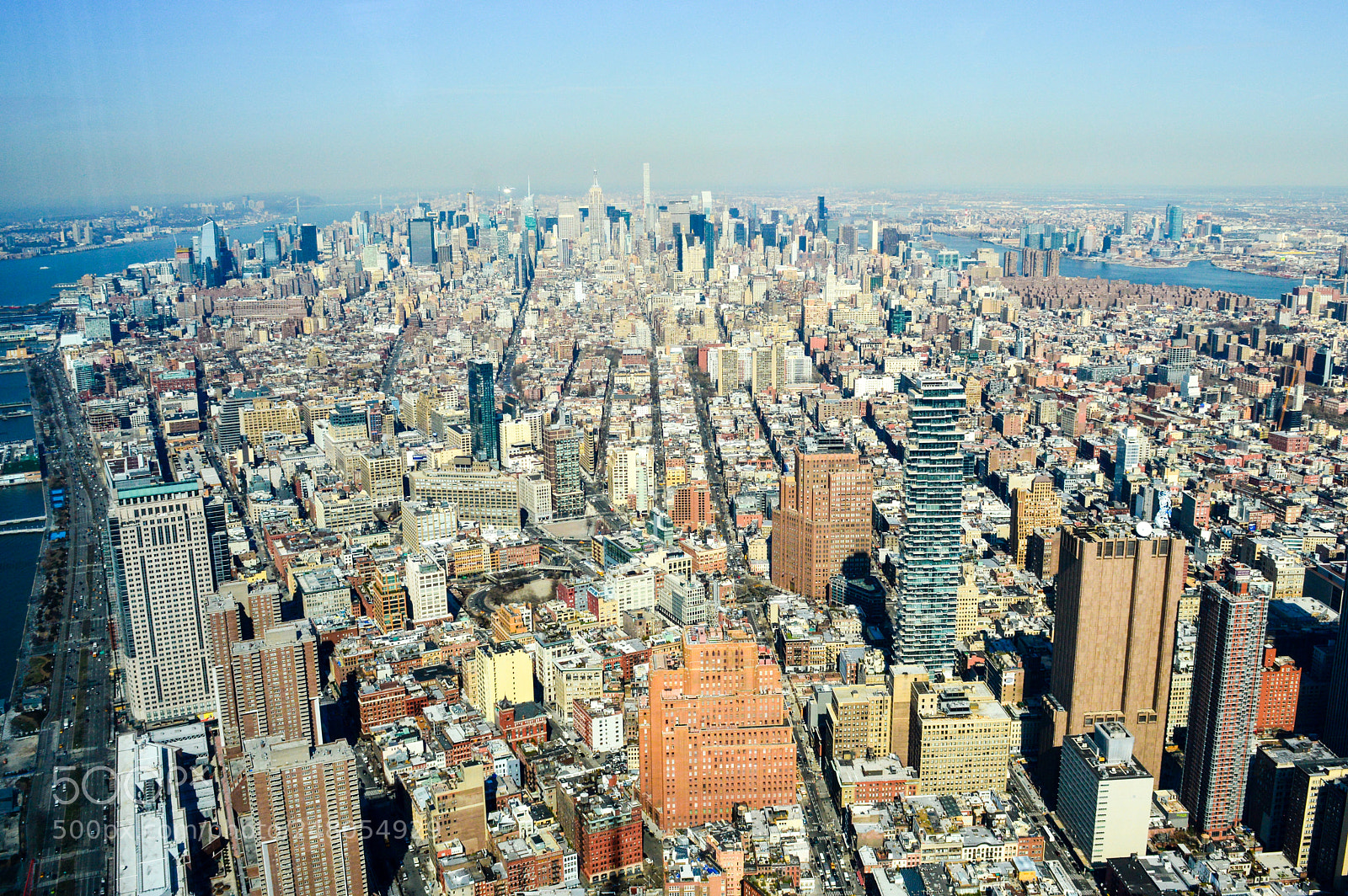 Nikon D3200 sample photo. City view over new photography