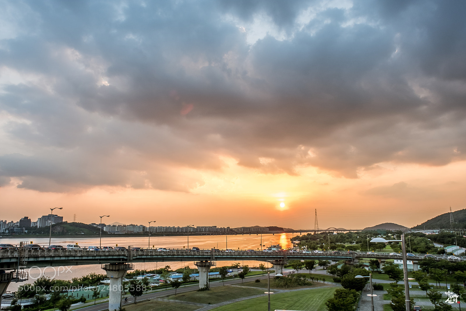Fujifilm X-T2 sample photo. One summer day's sunset photography