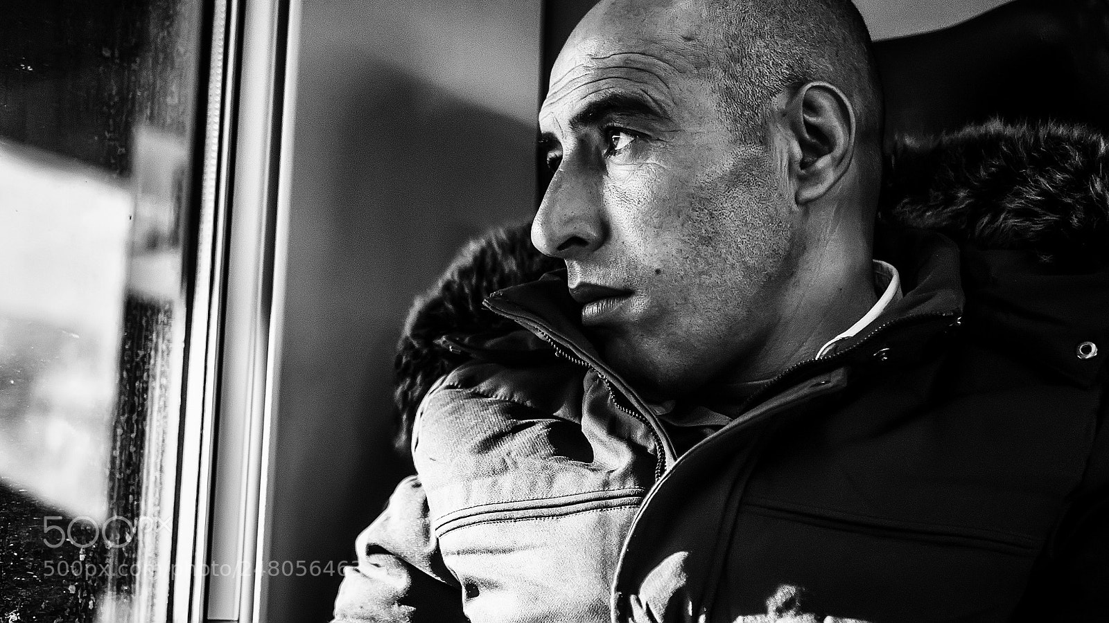 Olympus OM-D E-M10 II sample photo. Window train #49 photography