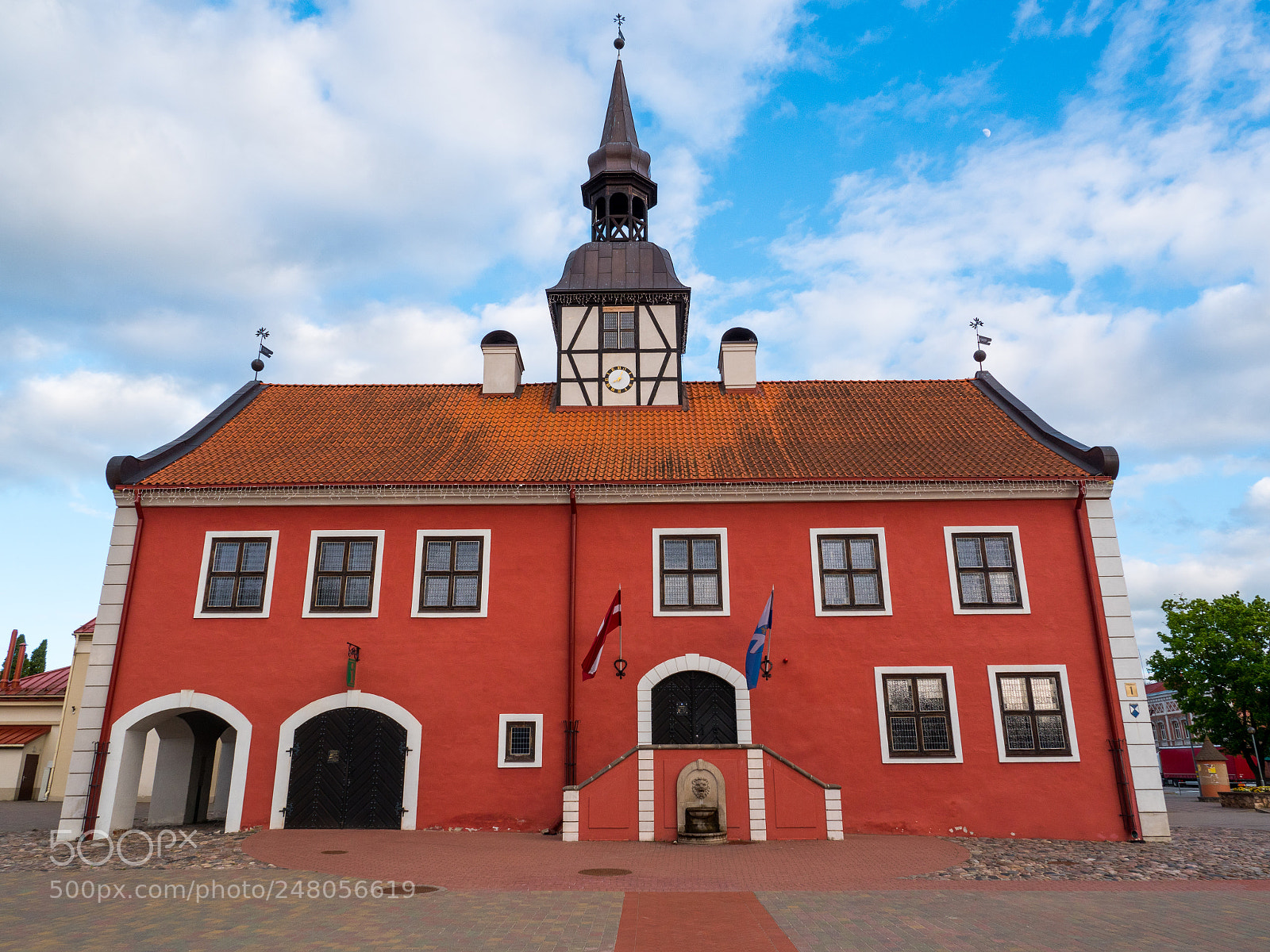 Panasonic Lumix DC-GH5 sample photo. Bauska townhall photography
