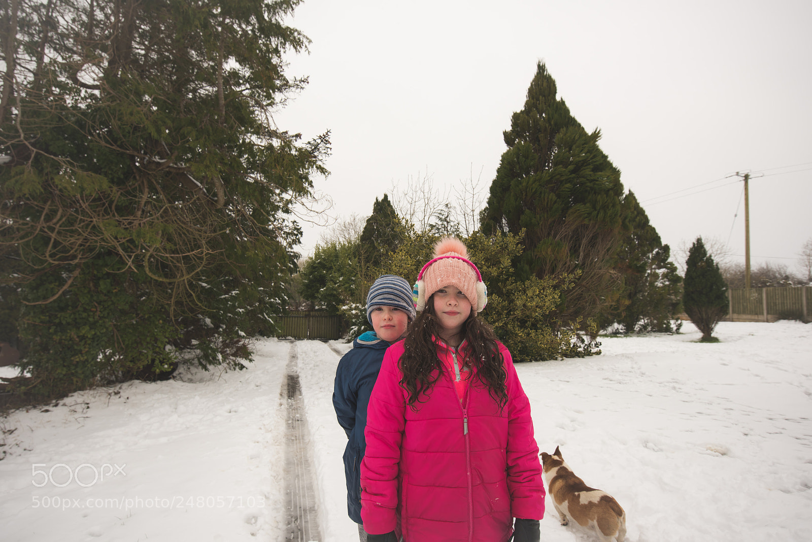 Nikon D810 sample photo. Kids at gate photography