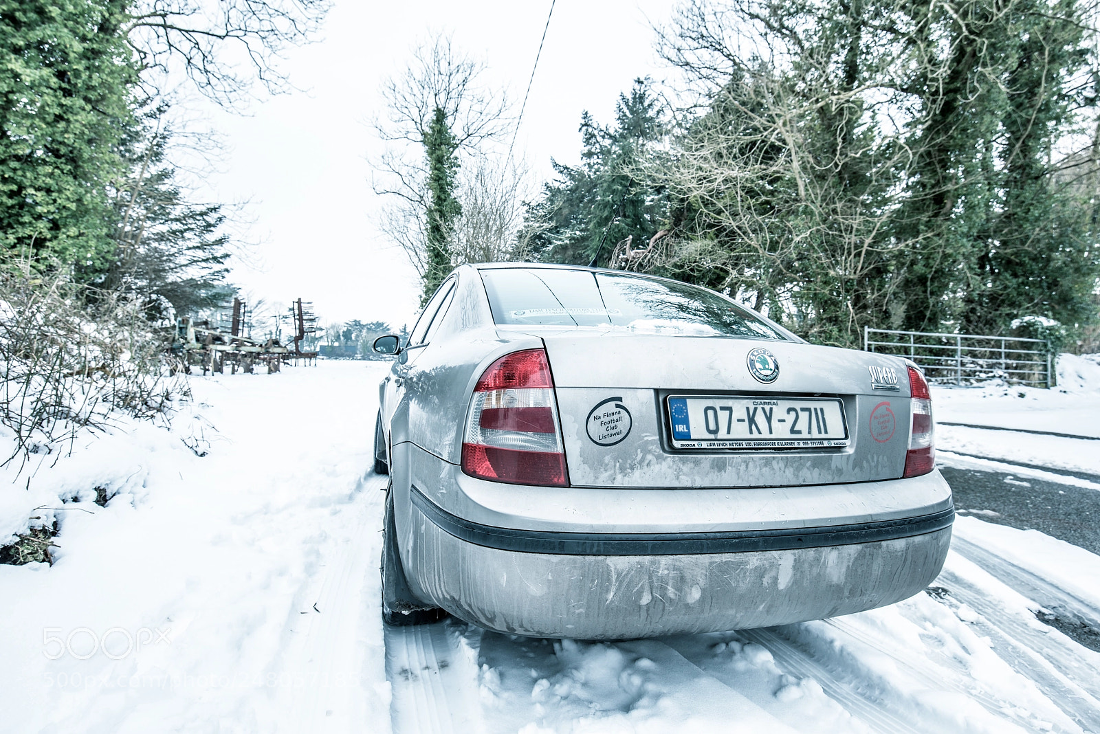 Nikon D810 sample photo. Frozen skoda photography