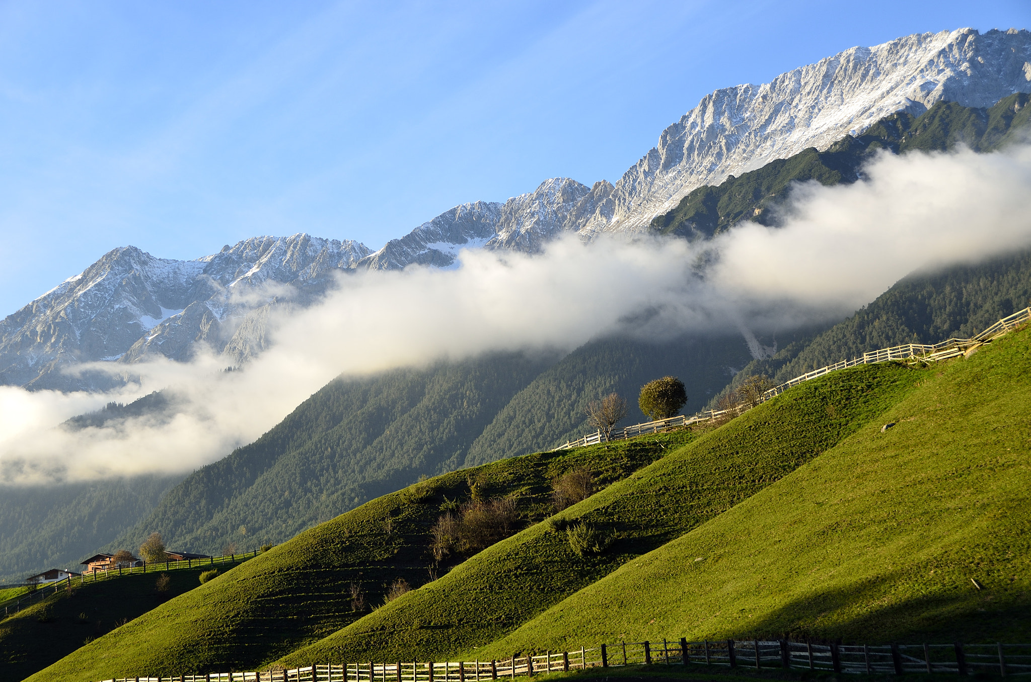 Nikon D7000 sample photo. Mountain scenery in the alps photography
