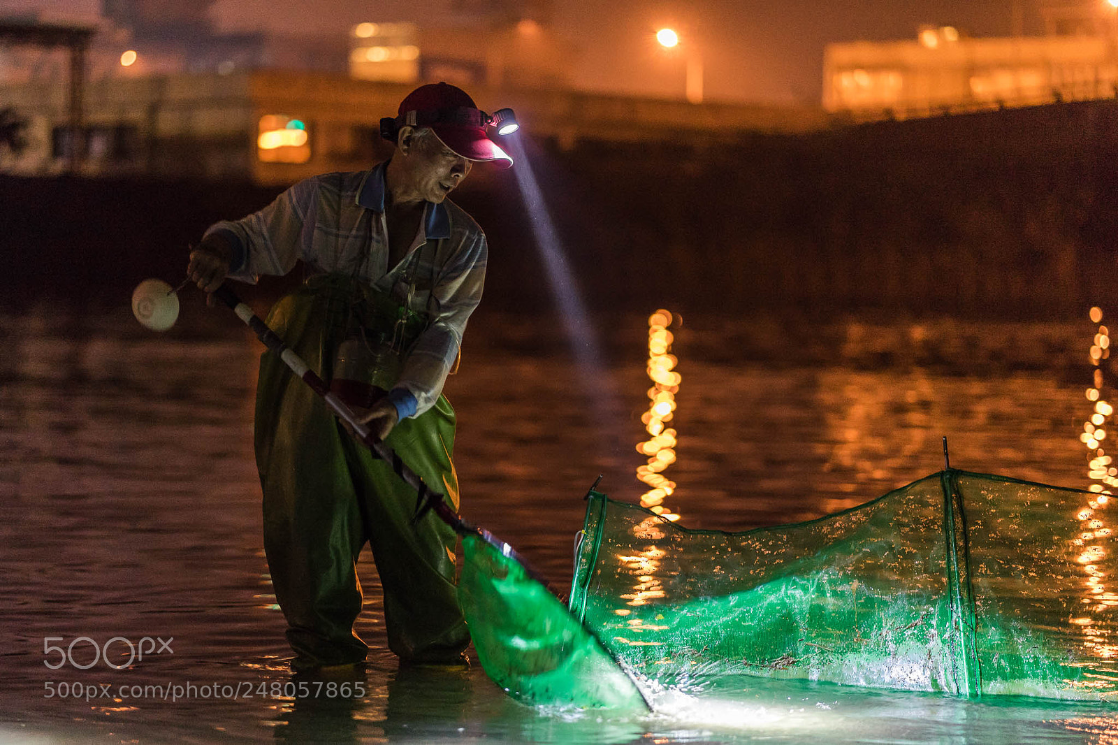 Sony a7 II sample photo. 白米溪出海口……撈鰻苗 photography