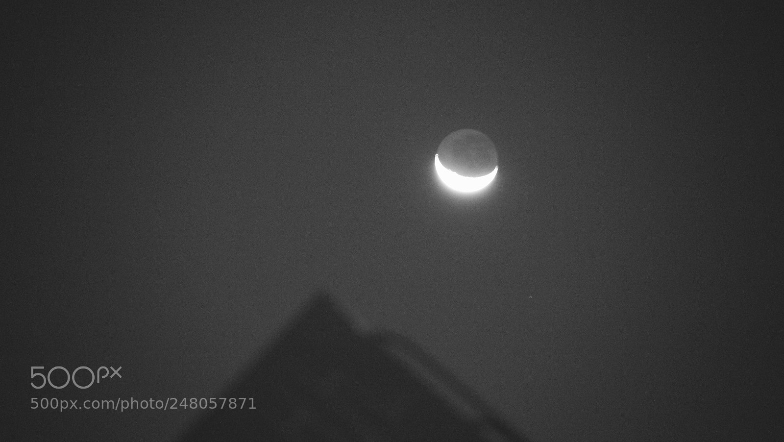 Canon EOS 60D sample photo. The moon photography