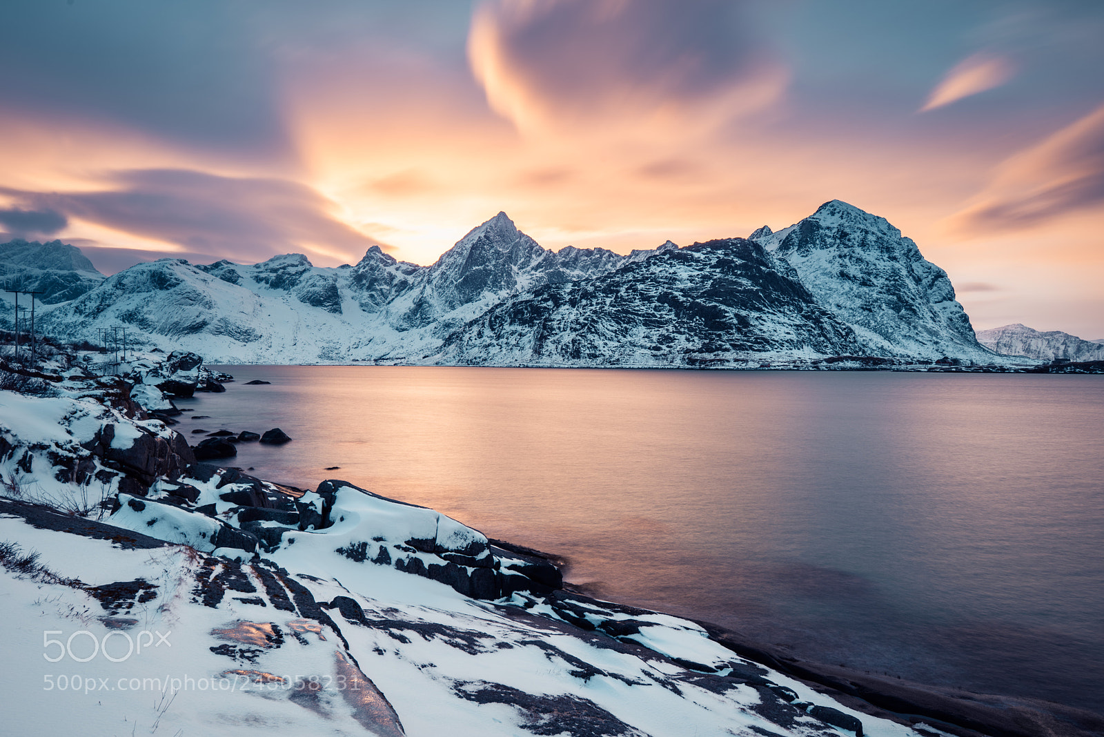 Pentax K-1 sample photo. Lofoten view photography