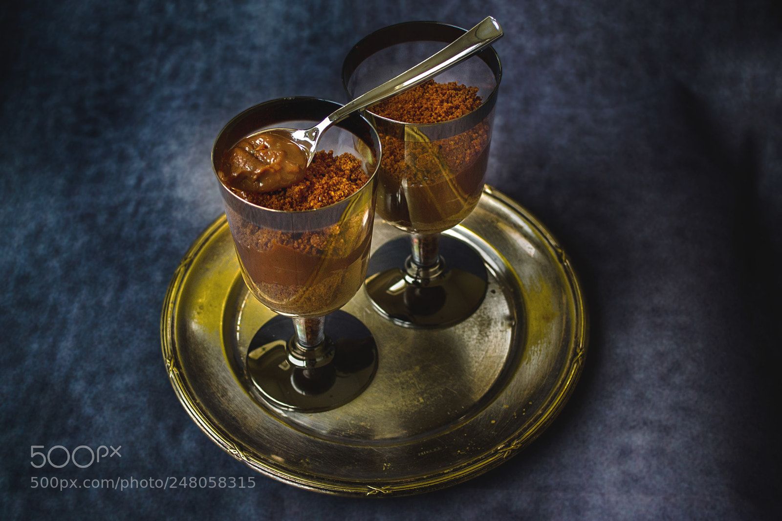 Nikon D3100 sample photo. Brigadeiro chocolate dessert cups photography