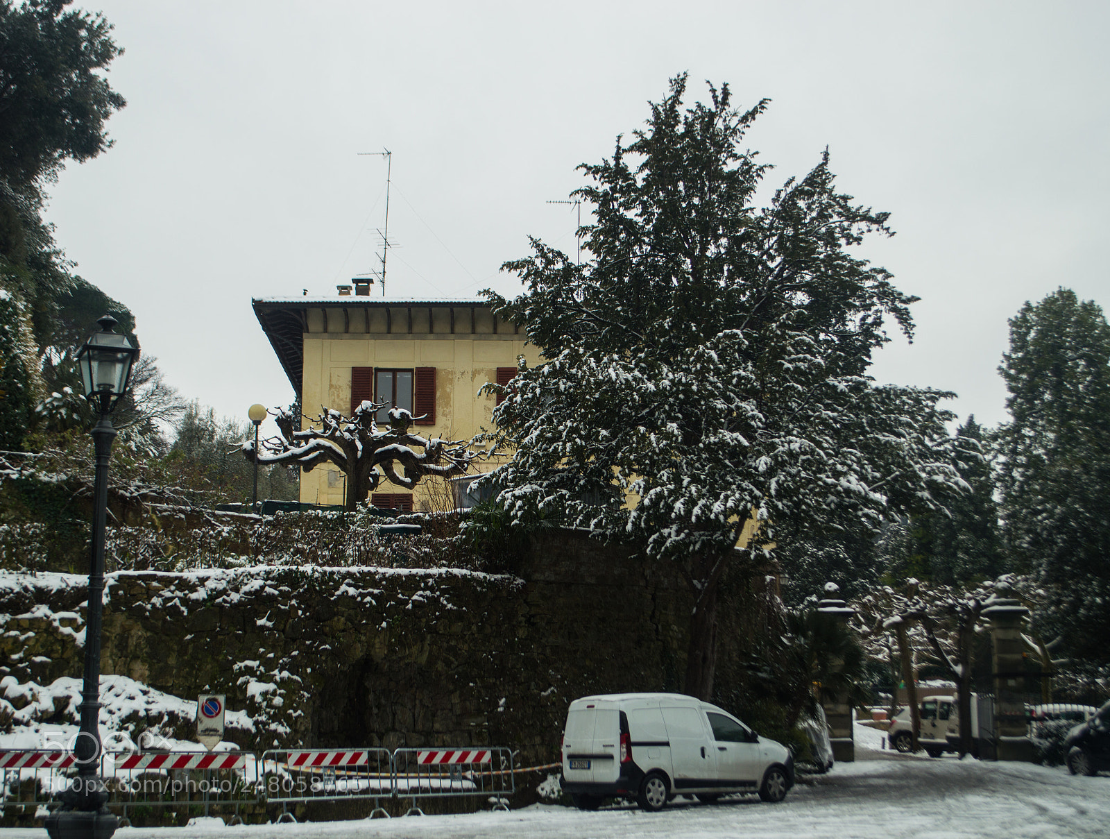 Nikon D3200 sample photo. Snow in florence 2 photography