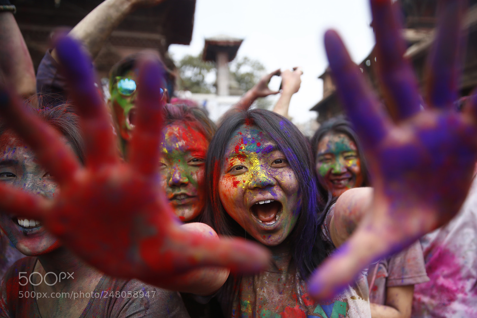 Canon EOS-1D X sample photo. Fagu purnima holi festival photography