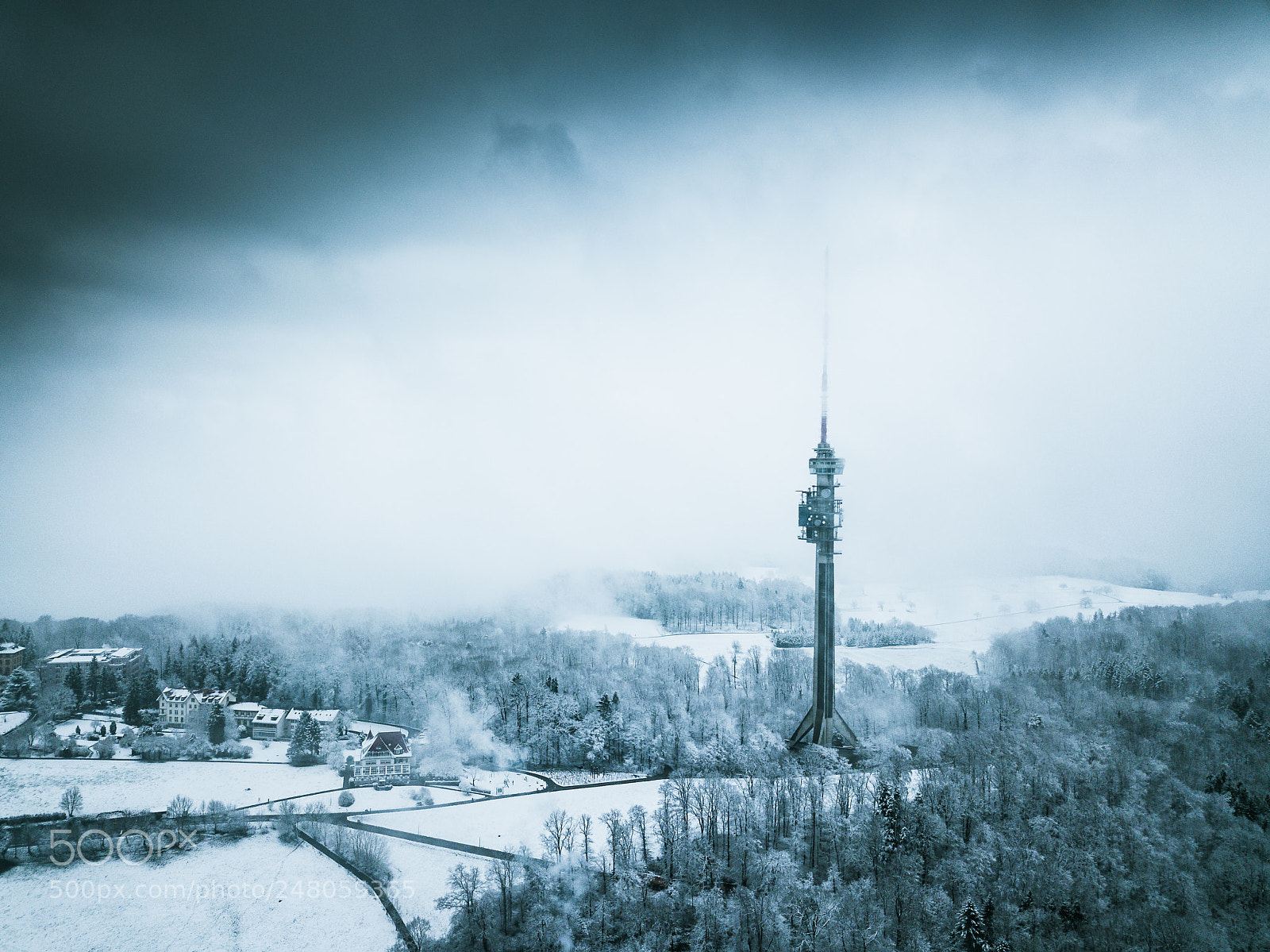 DJI FC220 sample photo. Chrischona photography