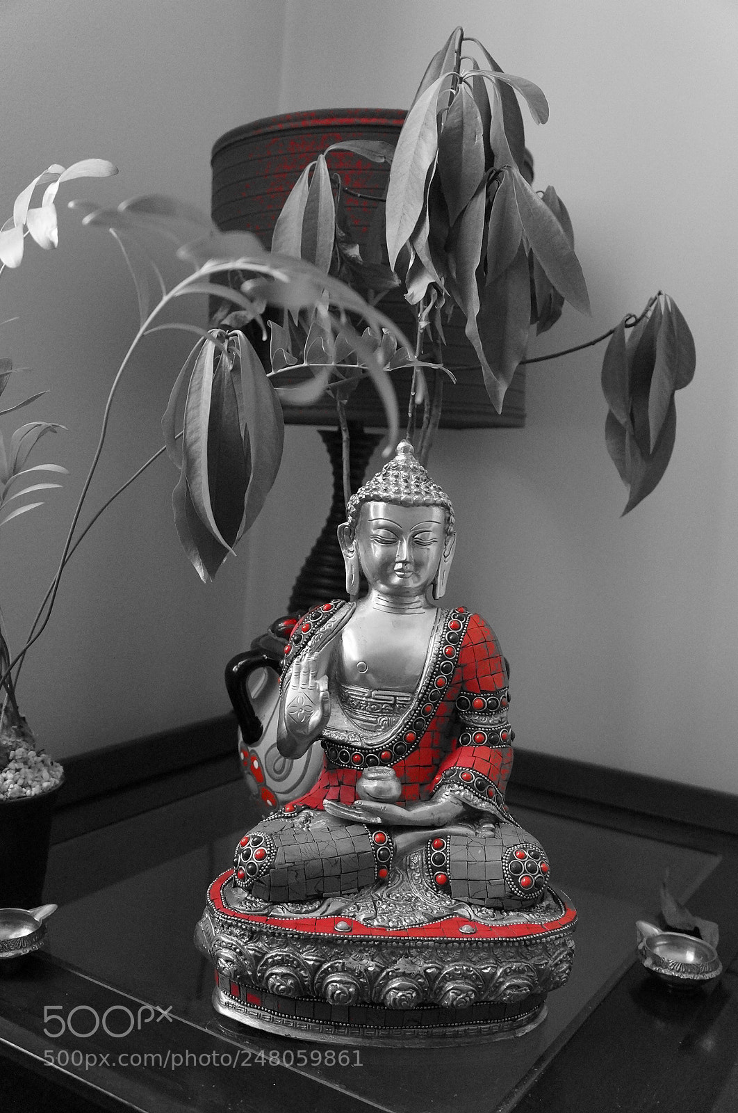 Sony Alpha NEX-F3 sample photo. Buddha in meditation photography