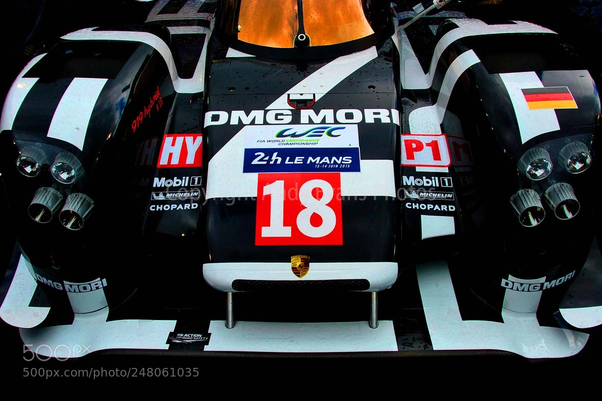 Nikon D3000 sample photo. Porsche 919 hybrid at photography