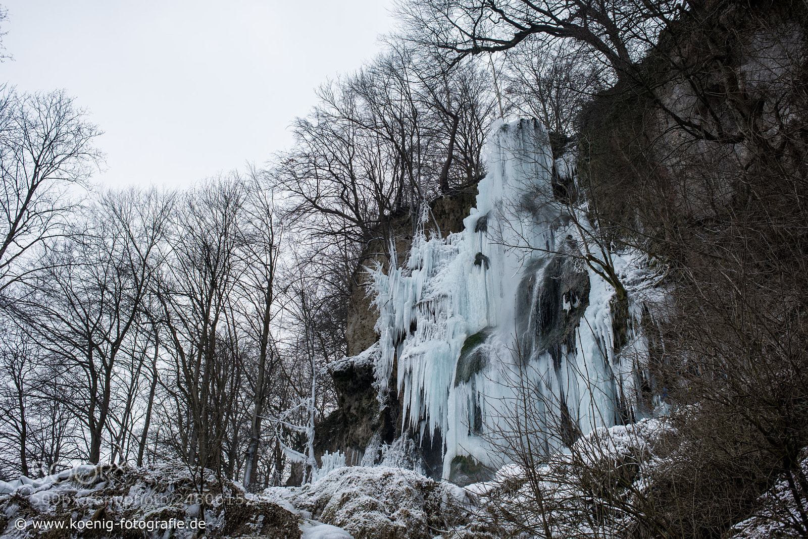 Nikon D600 sample photo. Frozen waterfall photography
