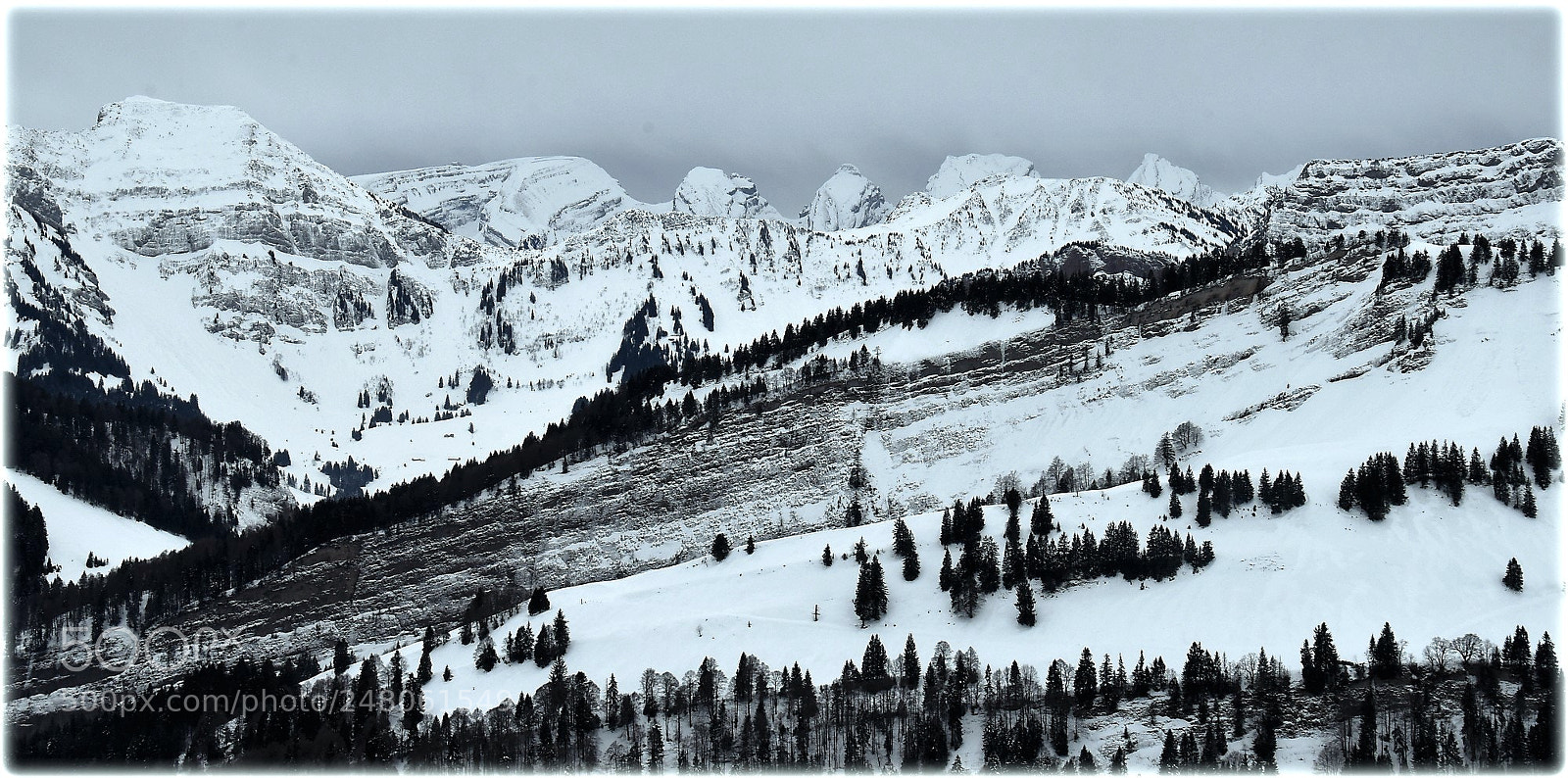 Nikon D810 sample photo. "churfirsten" photography