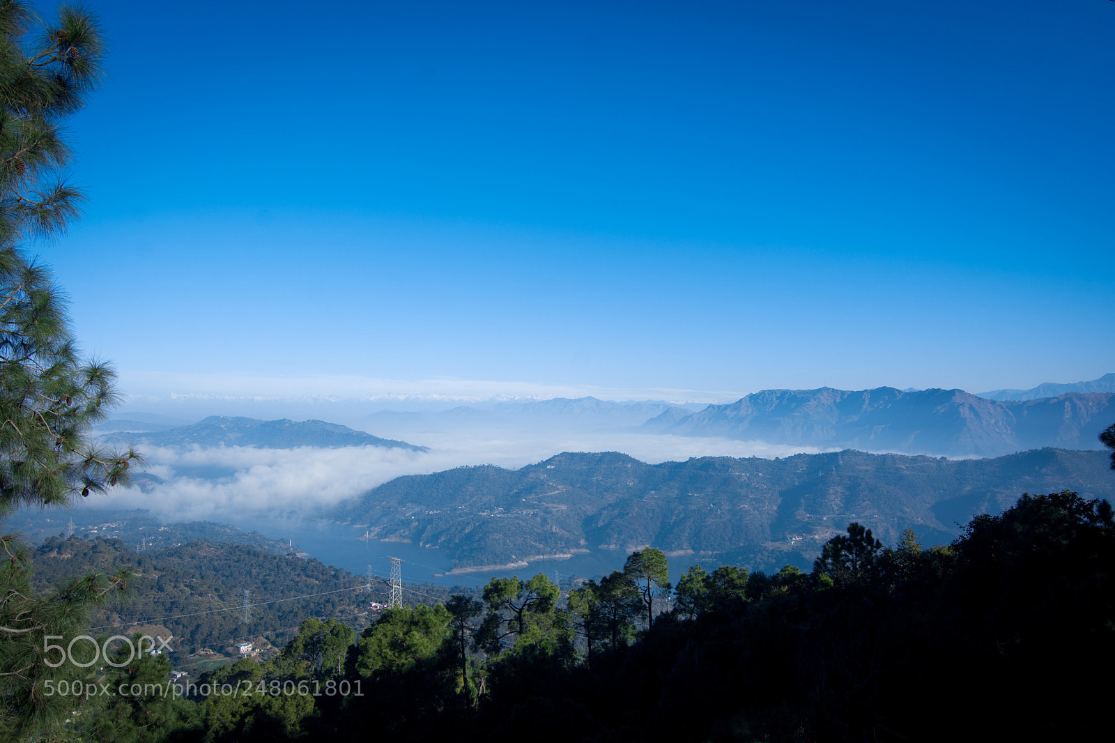 Nikon D7100 sample photo. Clouds over the mountains photography