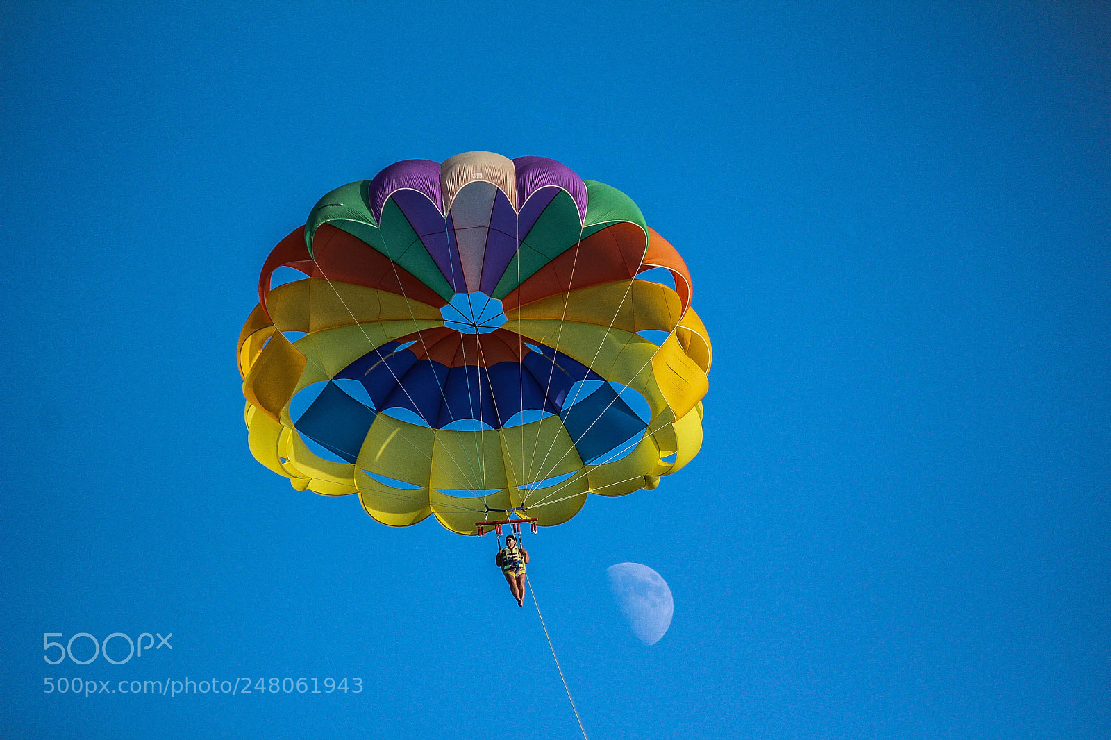 Canon EOS 650D (EOS Rebel T4i / EOS Kiss X6i) sample photo. Parasailing photography