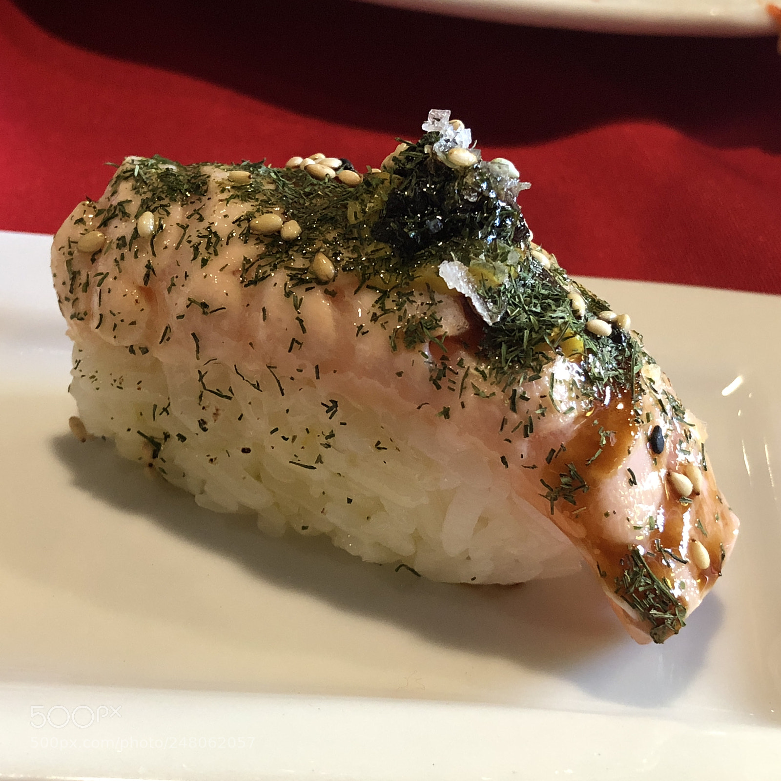 Apple iPhone X sample photo. Sushi photography