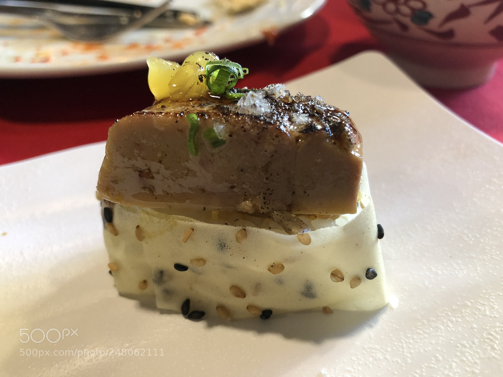 Apple iPhone X sample photo. Sushi photography