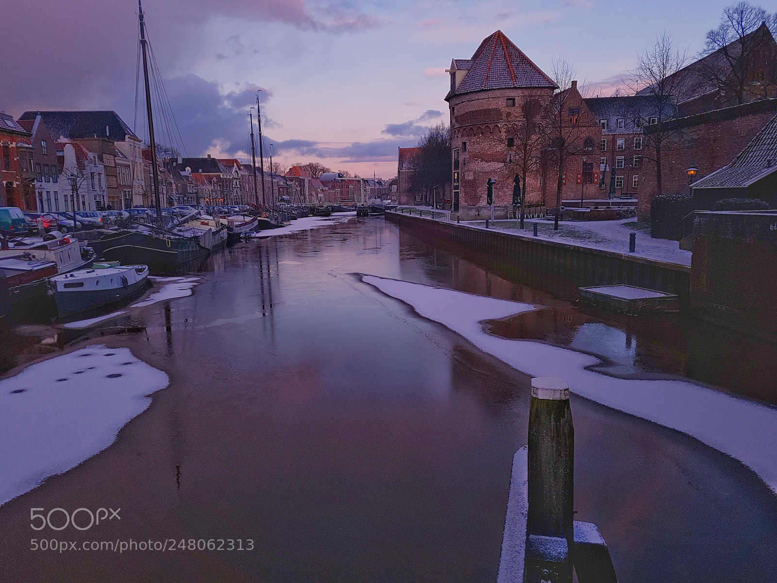 Samsung Galaxy S7 sample photo. Zwolle sunset photography