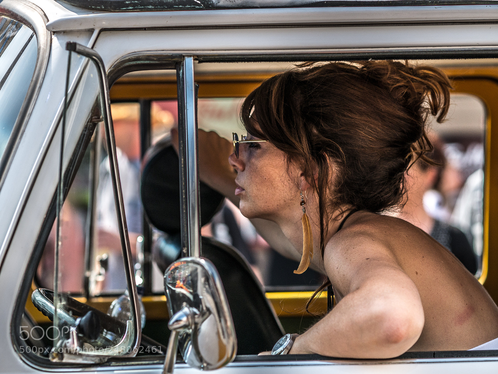 Panasonic Lumix DMC-GX7 sample photo. Pris dans le trafic photography