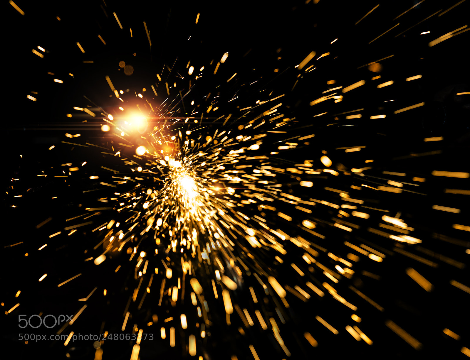 Nikon D800 sample photo. Welding sparks photography