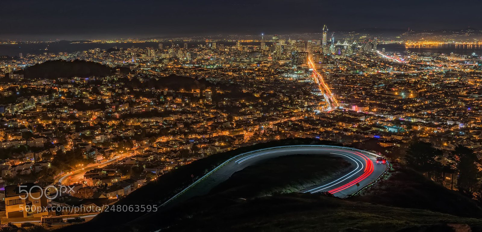 Nikon D800E sample photo. San francisco at night photography