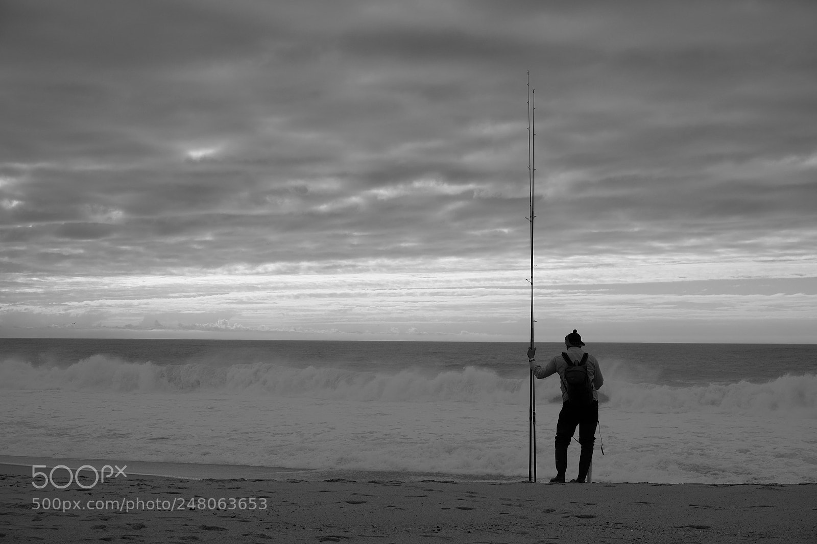 Fujifilm X-T1 sample photo. Contemplating the ocean beauty photography