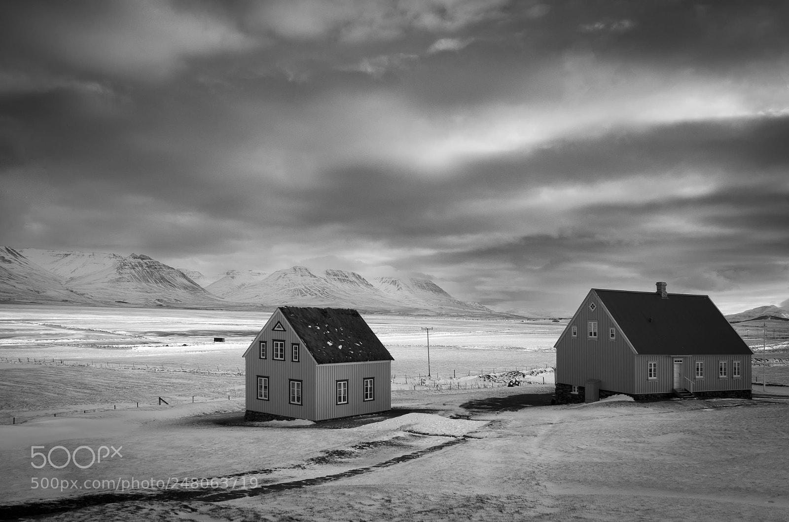 Pentax K-5 II sample photo. Icelandic houses photography