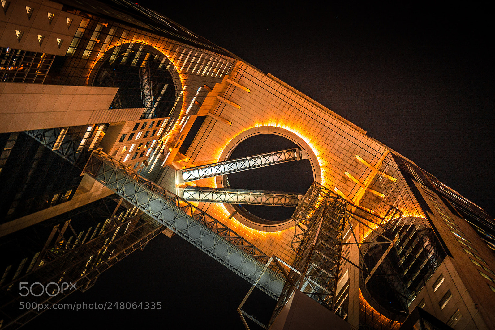 Sony a7S II sample photo. Umeda sky building photography