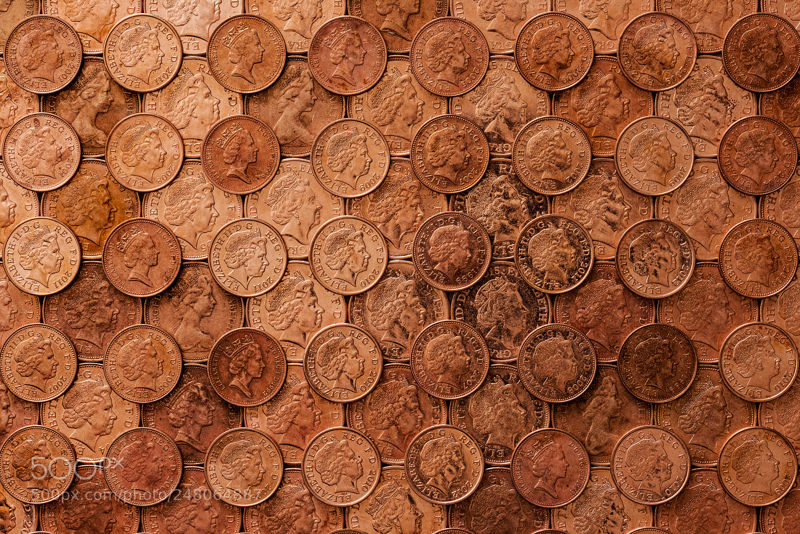 Nikon D810 sample photo. Coins photography