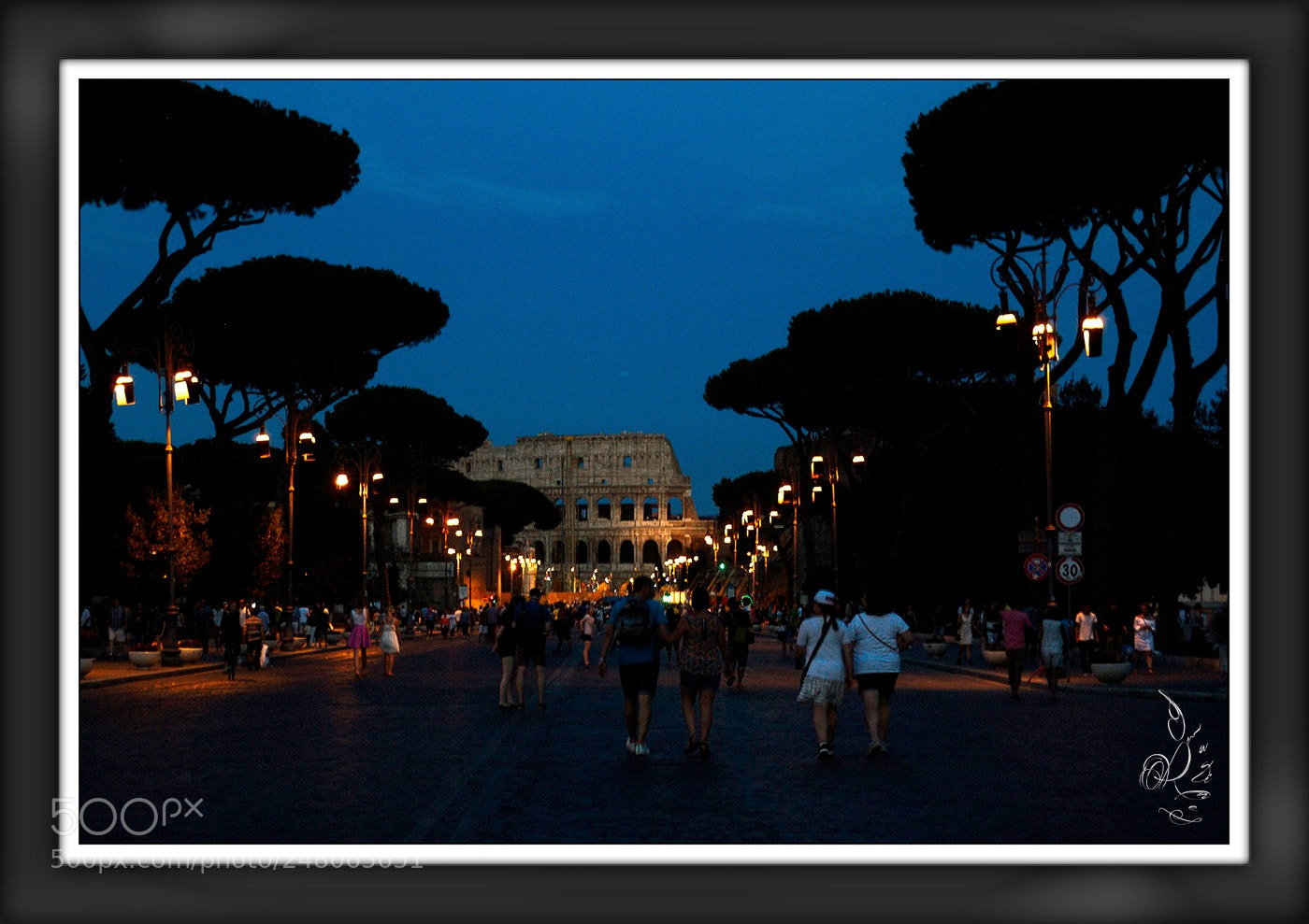 Nikon D70 sample photo. Colosseo photography