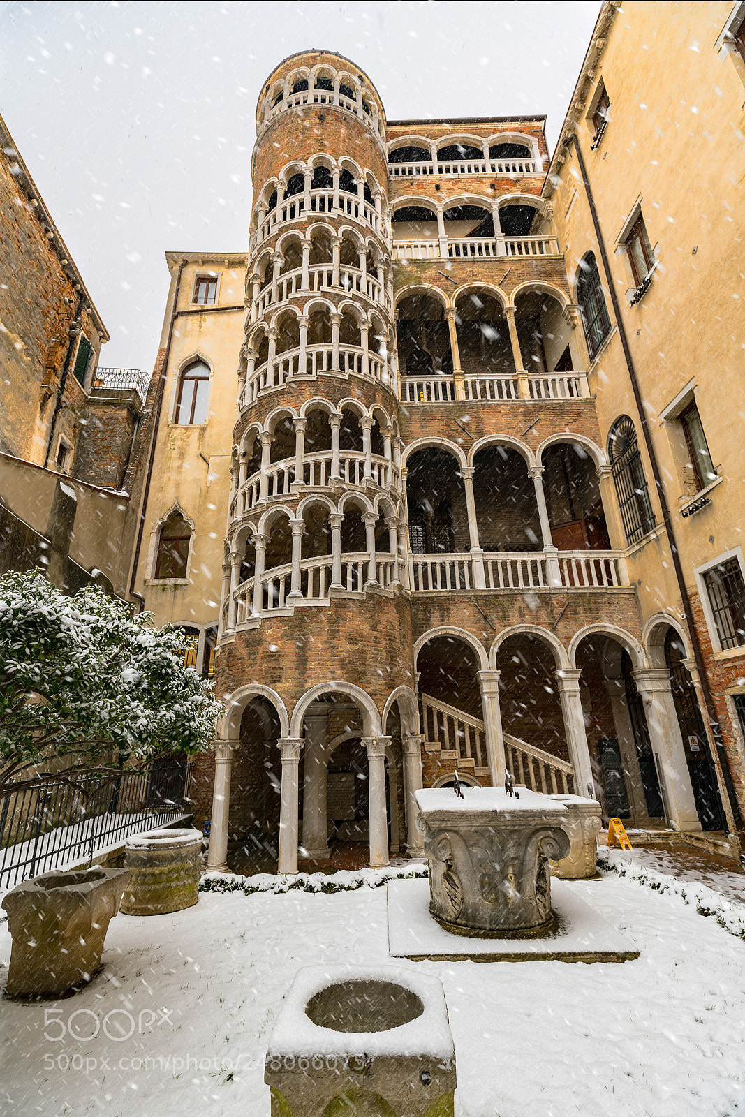 Sony a7R II sample photo. Scala contarini del bovolo photography