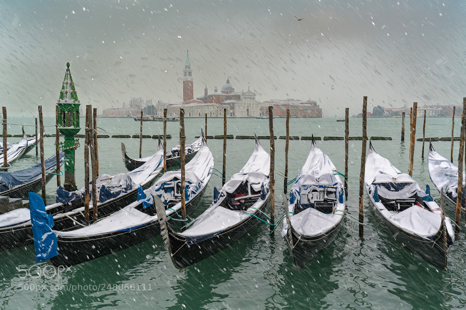 Sony a7R II sample photo. Snowy's gondolas photography