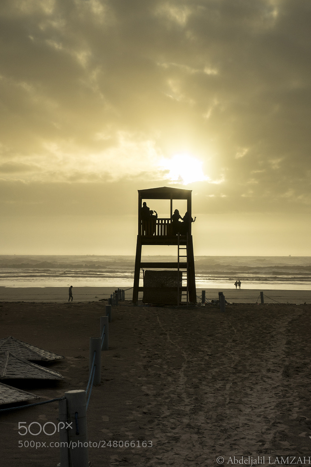 Panasonic DMC-TZ101 sample photo. Plage sous la pluie photography