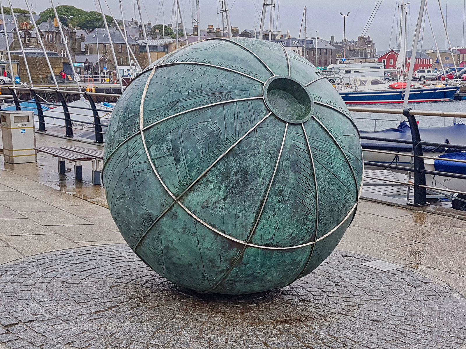 Samsung Galaxy S7 Edge sample photo. Lerwick harbour shetland photography
