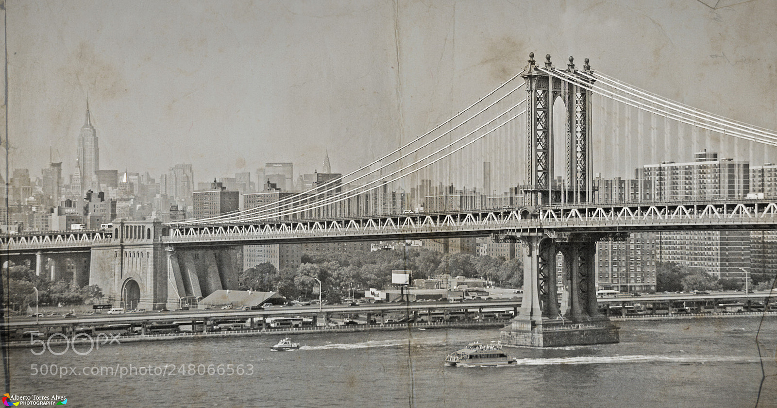Canon EOS 400D (EOS Digital Rebel XTi / EOS Kiss Digital X) sample photo. Manhattan bridge photography