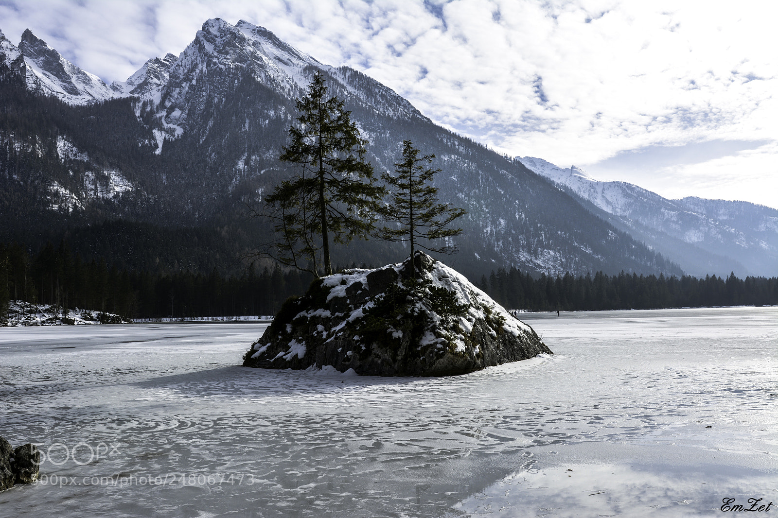 Nikon D7100 sample photo. Frozen lake photography