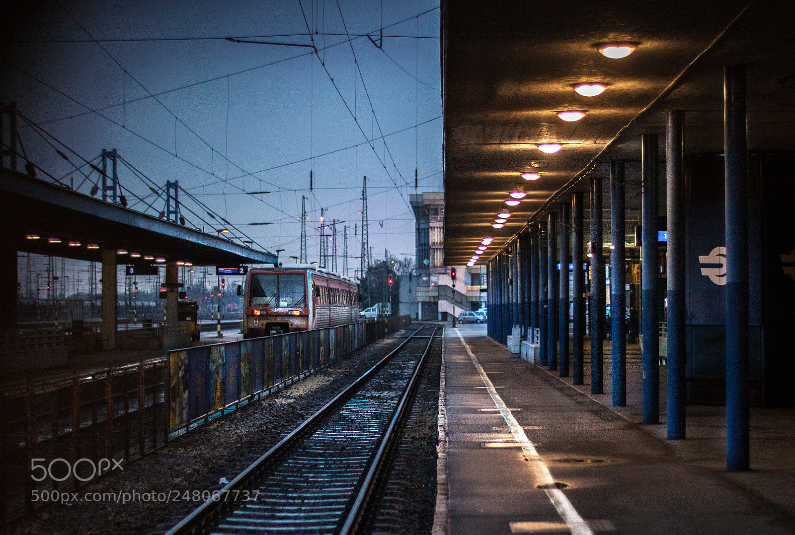Canon EOS 50D sample photo. Railway photography
