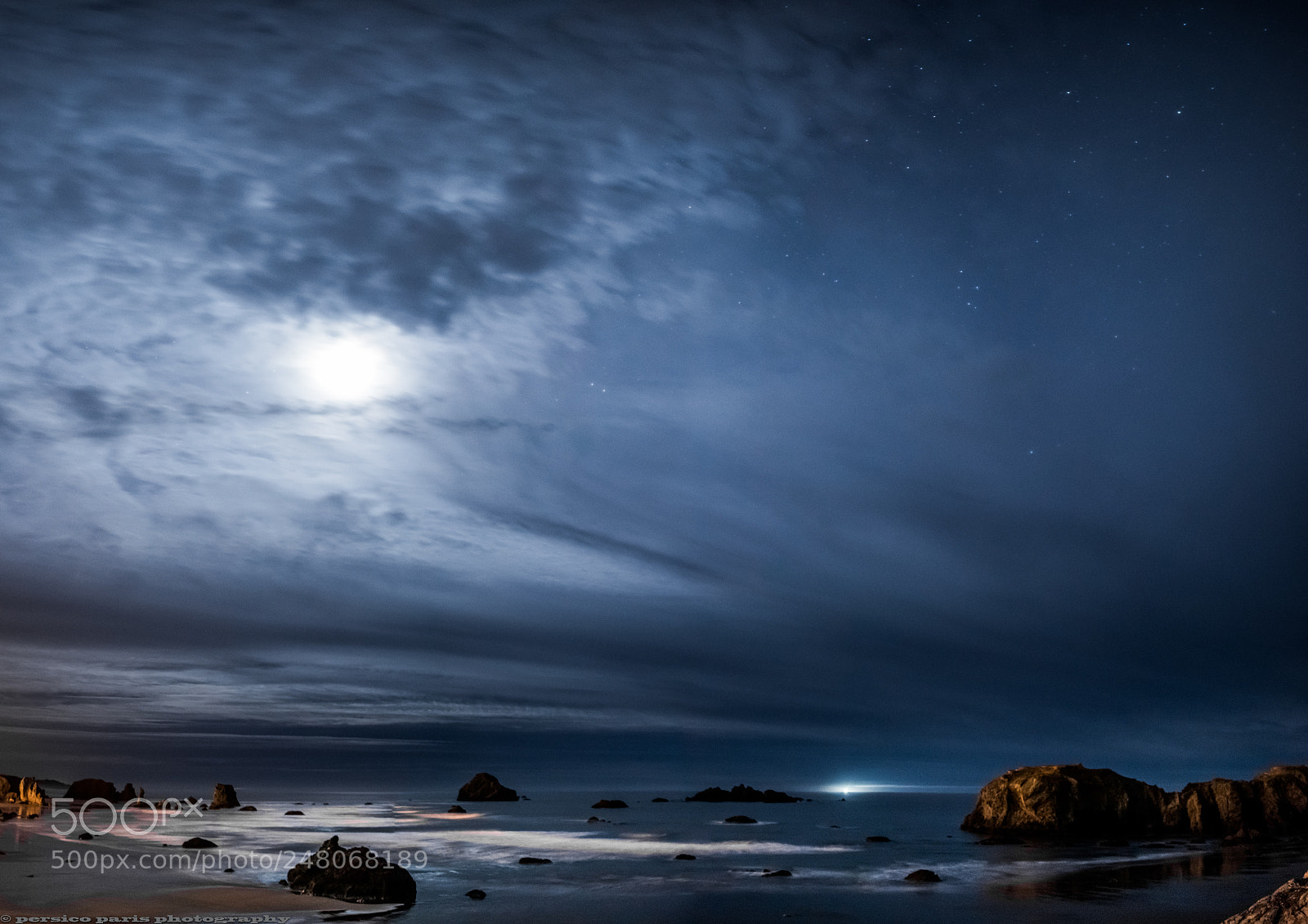 Nikon D810 sample photo. Bandon nightscape photography